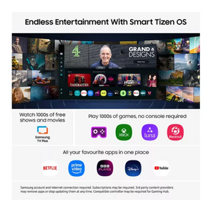 Samsung 50 Inch LS03D QLED 4K Smart Frame TV (2025) | QE50LS03FAUXXU