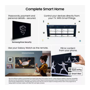Samsung 50 Inch LS03D QLED 4K Smart Frame TV (2025) | QE50LS03FAUXXU