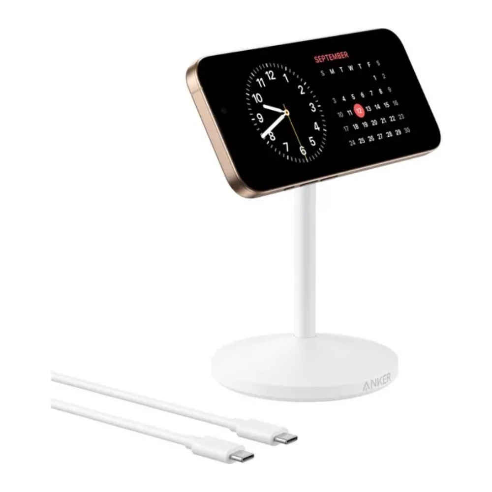 Anker MagGo Wireless Charging Stand 15w - White | A25X1H21