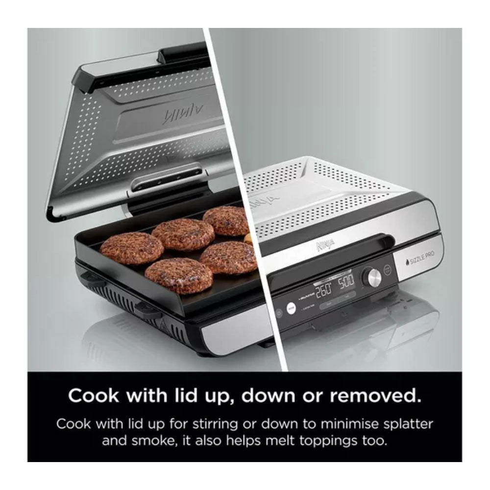 Ninja Sizzle Pro XL Grill and Flat Plate | GX101UK