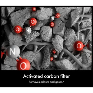 Dyson HushJet Compact HJ10 Air Purifier - White and Silver | 491121-01