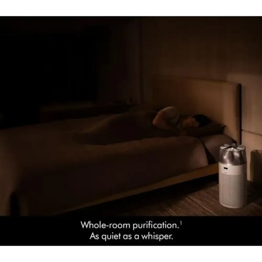 Dyson HushJet Compact HJ10 Air Purifier - White and Silver | 491121-01