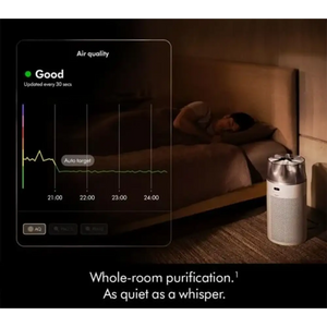 Dyson HushJet Compact HJ10 Air Purifier - White and Silver | 491121-01