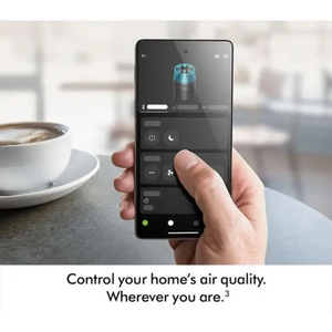 Dyson HushJet Compact HJ10 Air Purifier - White and Silver | 491121-01