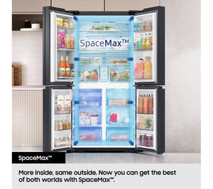 Samsung Series 8 SpaceMax Smart Fridge Freezer - Refined Inox | RF50C510ES9/EU
