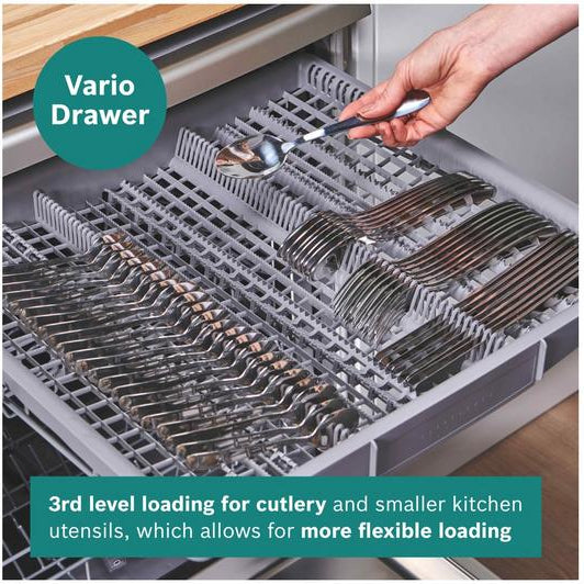 Bosch Series 4 14 Place Fully Integrated 60cm Dishwasher with Wifi | SMH4HVX14G