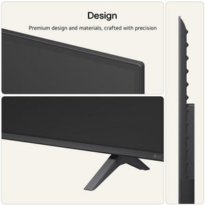 LG NU85 65 Inch 4K Smart TV - Charcoal Black | 65NU850B6LA.AEI