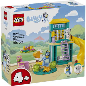 Lego Playground Fun with Bluey and Chloe | 11201