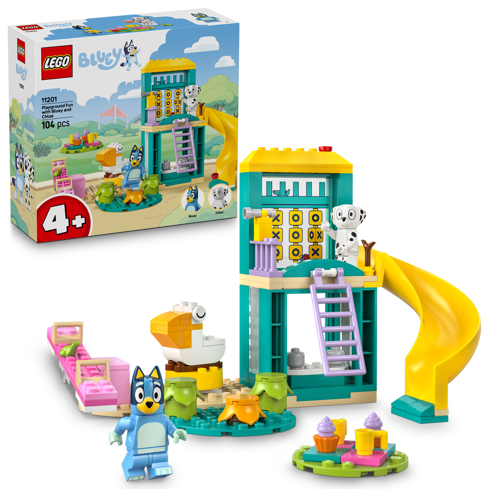 Lego Playground Fun with Bluey and Chloe | 11201