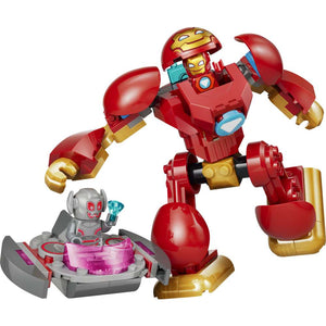 LEGO Disney Junior Marvel Ultron vs. Iron Man 11209 - the fully built model on a plain background. 96 pieces. Ages 4+.