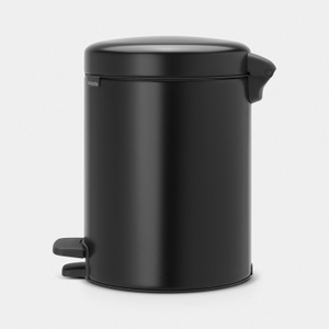 Brabantia Newicon 5 Litre Pedal Bin - Matt Black | 112928
