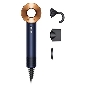 Dyson Supersonic Hair Dryer with Straight + Wavy - Prussian Blue and Rich Copper | 113279-01