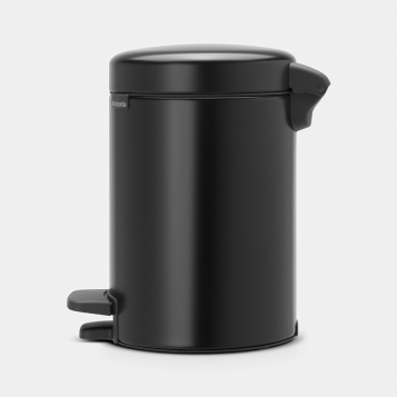 Brabantia Newicon 3 Litre Pedal Bin - Matt Black | 113321