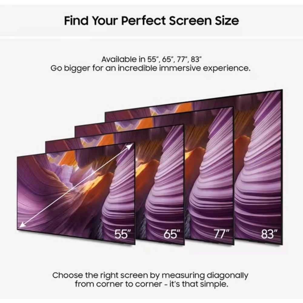 Samsung S85F 65 Inch 4K OLED Smart TV (2025) | QE65S85FAEXXU