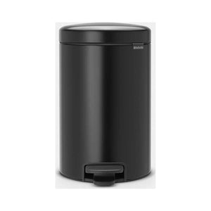 Brabantia Newicon 12 Litre Pedal Bin - Matt Black | 113741