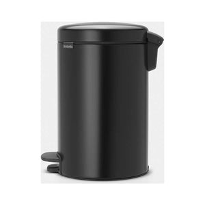 Brabantia Newicon 12 Litre Pedal Bin - Matt Black | 113741