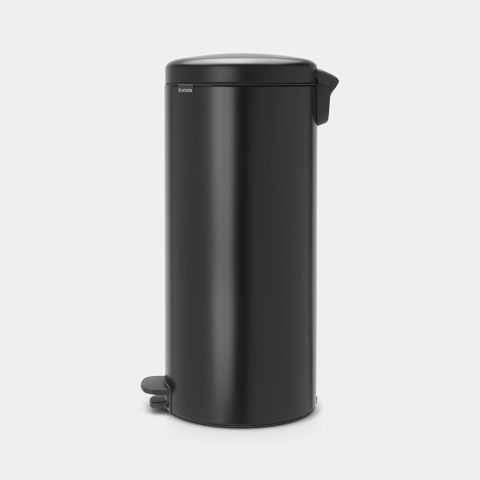 Brabantia Newicon 30 Litre Pedal Bin - Matt Black | 114540