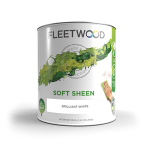 Fleetwood Premium Soft Sheen 5 Litre - Brilliant White | SHPN50BW