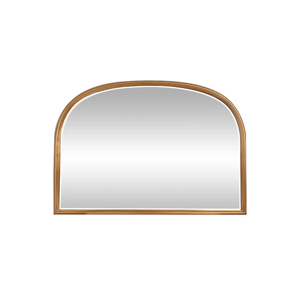 Macquillan Pula Overmantal Bevelled Mirror - Gold | MQM3224