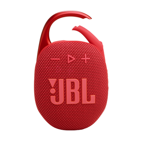 JBL Clip 5 Portable Wireless Bluetooth Speaker - Red | JBLCLIP5RED