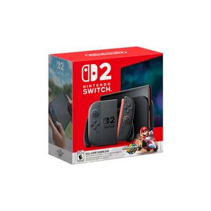Nintendo Switch 2 Console with Mario Kart World Bundle - Black | 10015921