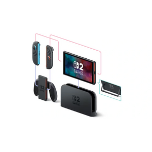 Nintendo Switch 2 Console with Mario Kart World Bundle - Black | 10015921