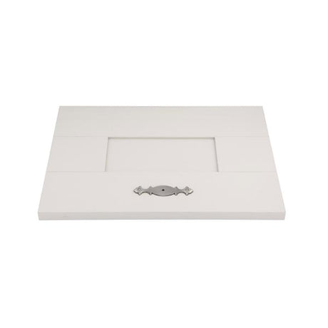 Pewter Giulio cabinet knob backplate 96mm | 0309020