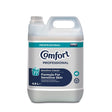 Comfort Professional Sensitive Classic fabric softener 4.8 litre bottle with teal and navy label, clear plastic container with handle for laundry care