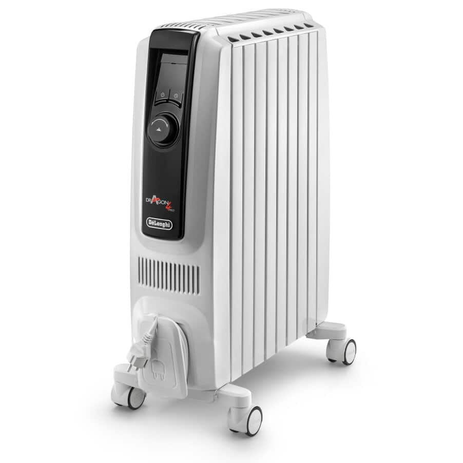 Delonghi Dragon 4 Pro 2kw Radiator with Timer - White | TRDX40820E