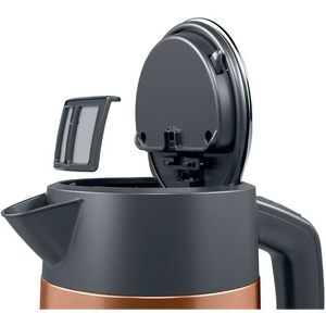 BOSCH DesignLine Plus Cordless Jug Kettle - Copper | TWK4P439GB