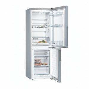 Bosch Series 4 176cm 60/40 Fridge Freezer Low Frost - Inox | KGV33VLEAG