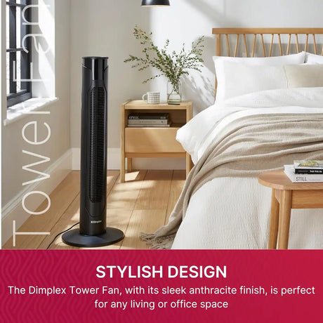 Dimplex 3 Speed Tower Cooling Fan - Black | DXACF
