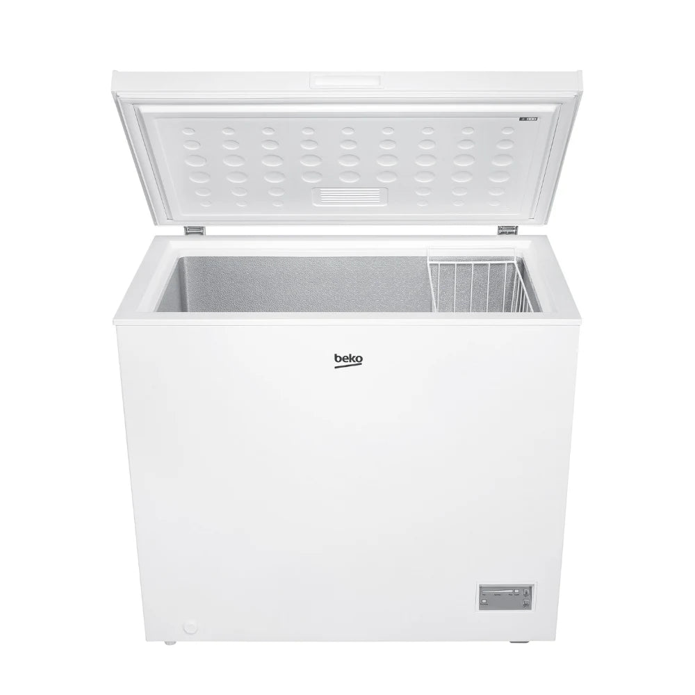 Beko 198 Litre Chest Freezer with Freezer Guard - White | CF4198W