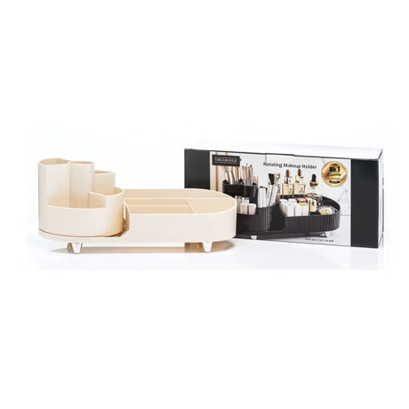 The Grange Collection Glam Cosmetic Makeup Organisers in Cream | JA52
