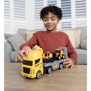 Teamsterz JCB Construction Transporter Light and Sound | 1417293.EX