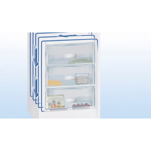 Liebherr 161cm 70/30 Fridge Freezer - Silver | CUELE-2831