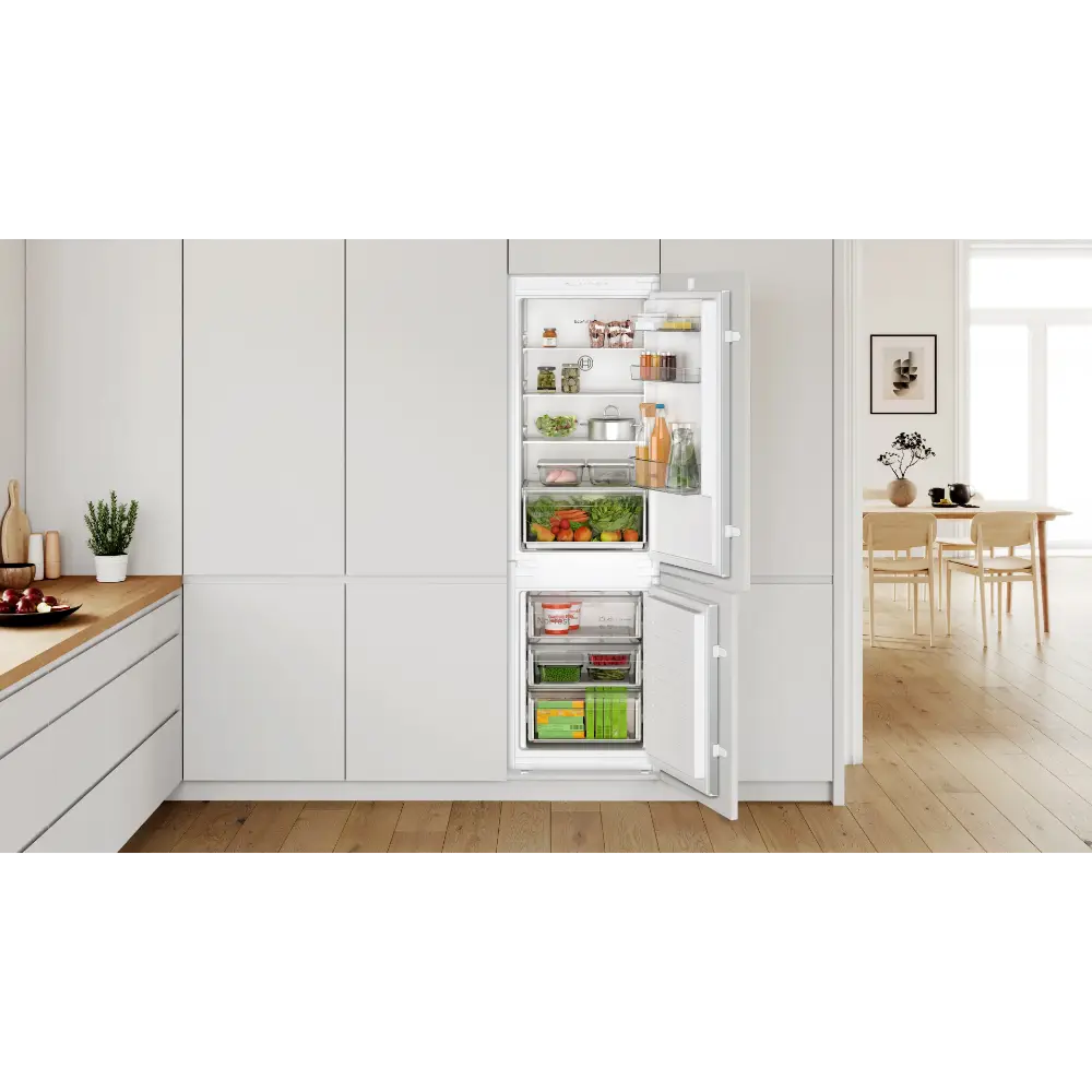 Bosch Series 2 Integrated Built In 60/40 Fridge Freezer - Sliding Hinge | KIN86NSE0G