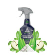 Astonish Mould Stain Remover 750ml spray bottle with dark blue label, green accents and apple leaf design, featuring 2x power badge and extra strength formulation text