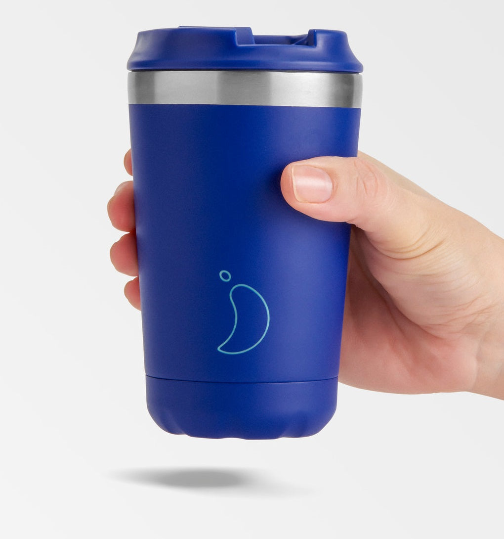 Chillys Coffee Cup 340ml - Matte Blue | C340OH90RMABLU