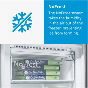Bosch Serie 2 186cm 50/50 Frost Free Fridge Freezer - White | KGN34NWEAG