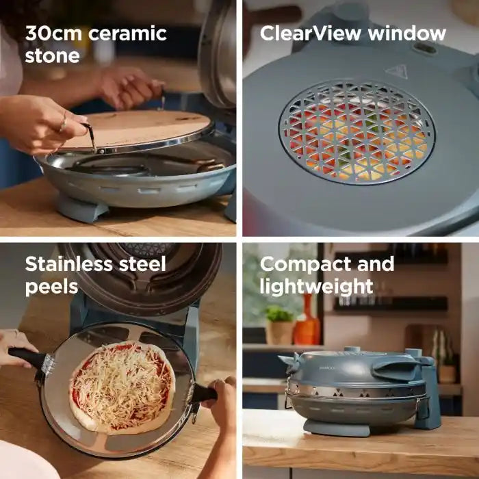 Kenwood My Pizzeria Freestanding Electric Pizza Oven - Storm Blue | KPO10.000GY