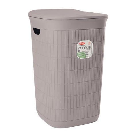 Domus Laundry Hamper with Lid 50 Litre - Grey | 55471
