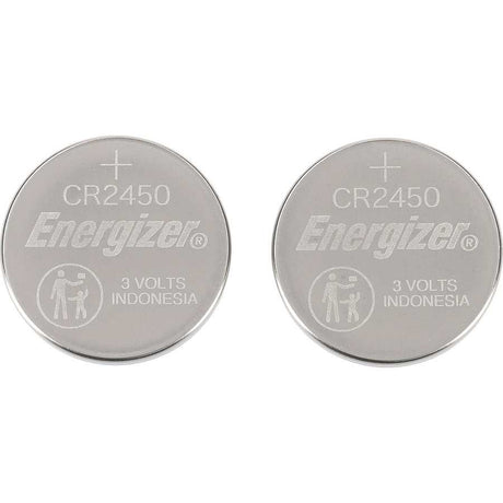Energizer CR2450 Lithium Coin Cell - Pack of 2 | 1788-20