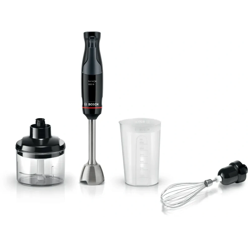 Ex-Display Bosch Series 4 Ergomaster 2 in 1 1000W Hand Blender with Chopper