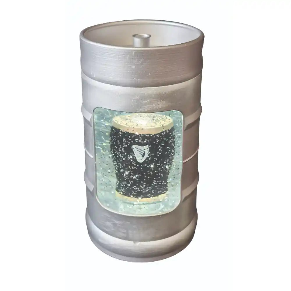 WGP Glitter Pint of Stout in Beer Key with White LED Light | 1991