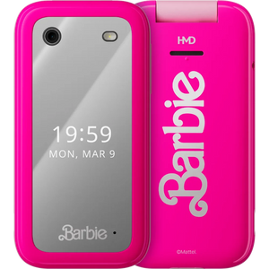 HMD Barbie Flip Phone Sim Free - Pink | 1GF030APC1L04
