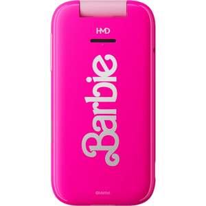 HMD Barbie Flip Phone Sim Free - Pink | 1GF030APC1L04