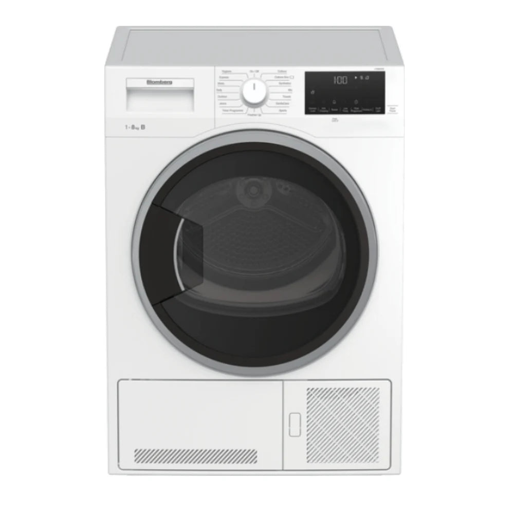 Blomberg 8kg Sensor Tumble Dryer - White | LTK38020W IR