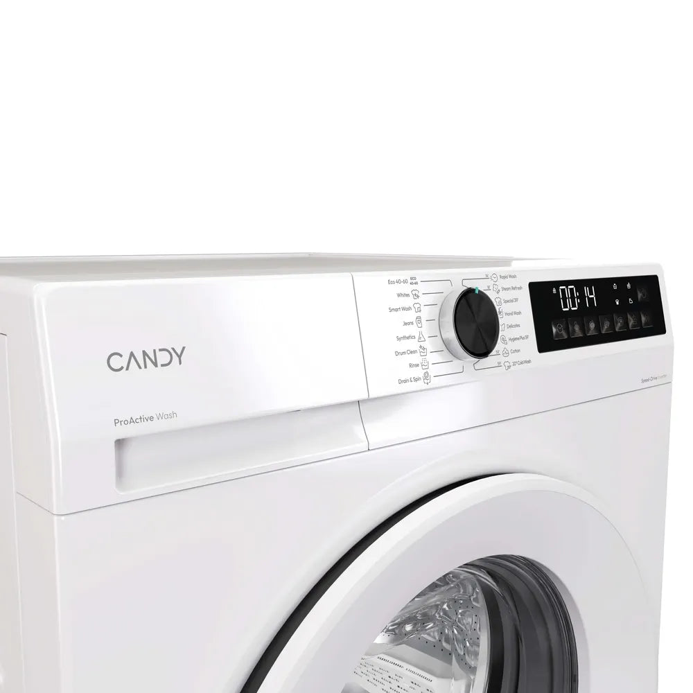 Candy Quick Pro 8kg 1400 Spin Washing Machine - White | GD48S6-80