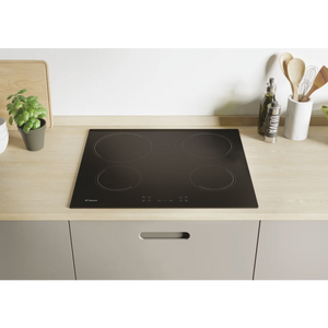 Candy 59cm 4 Zone Ceramic Hob | CH64CCB